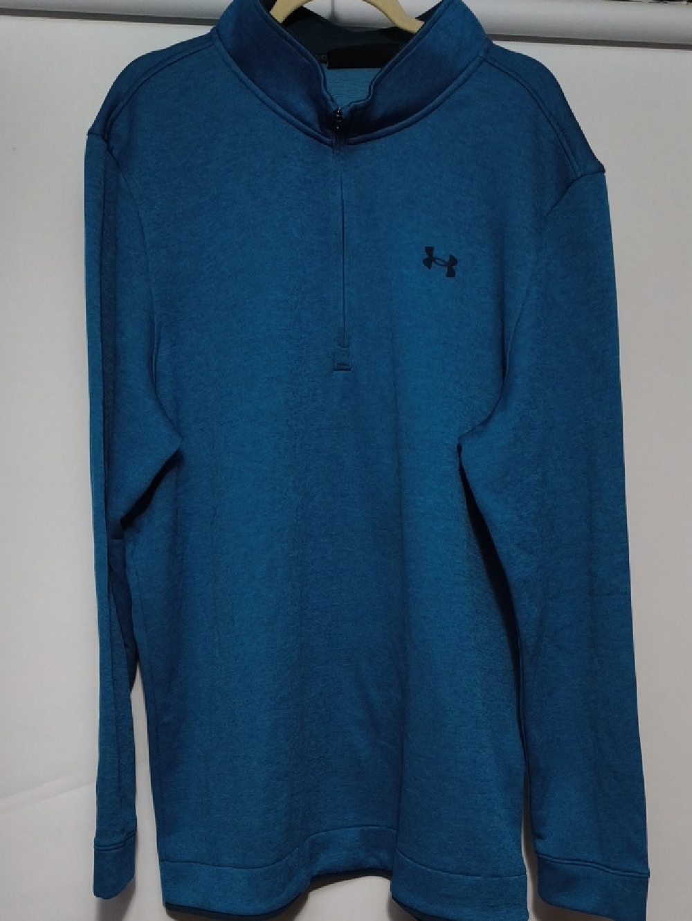 Under Armour Men's Blue Quarter-Zip Pullover Sweatshirt